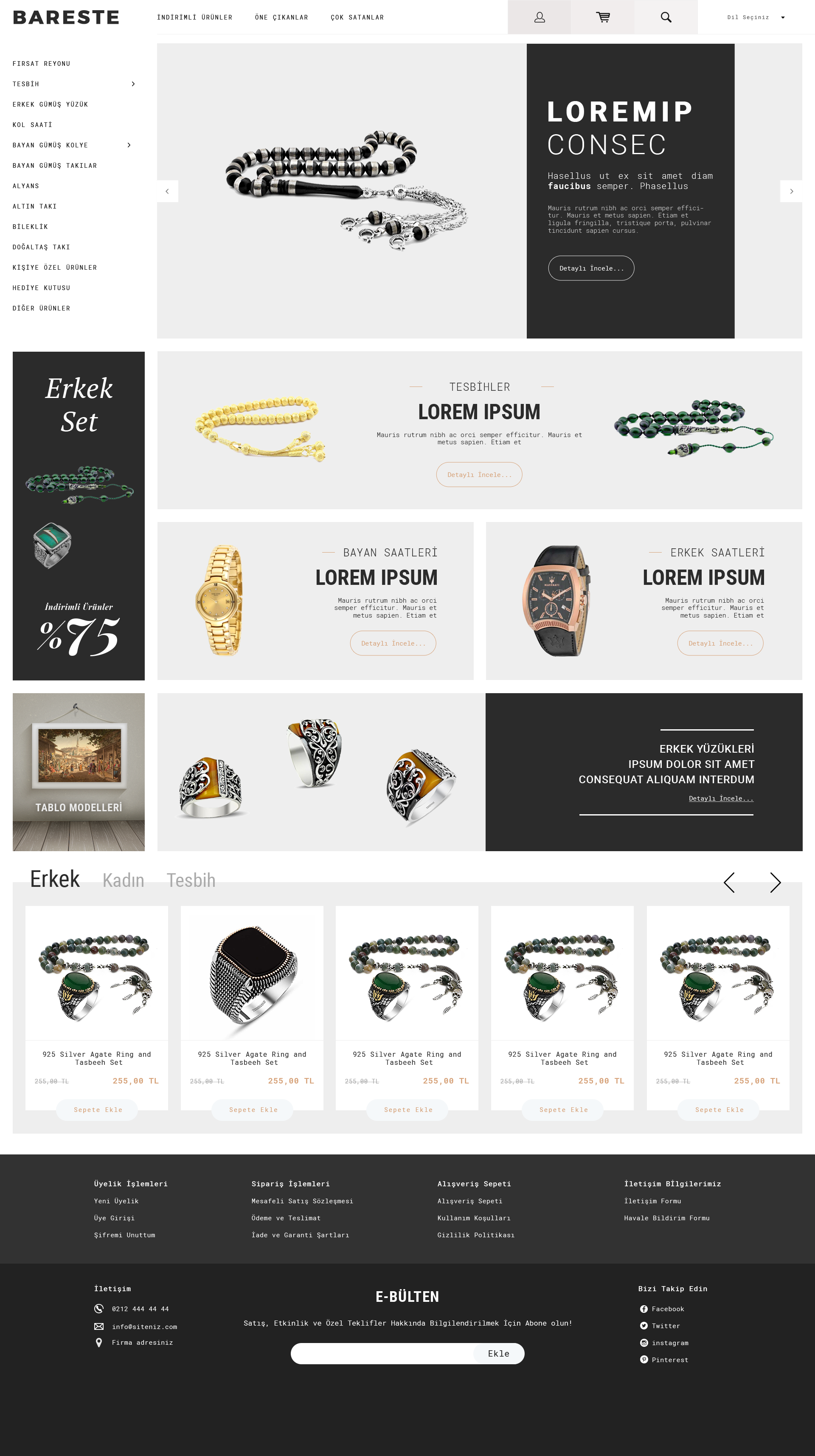 Luxury Prayer Beads and Rings